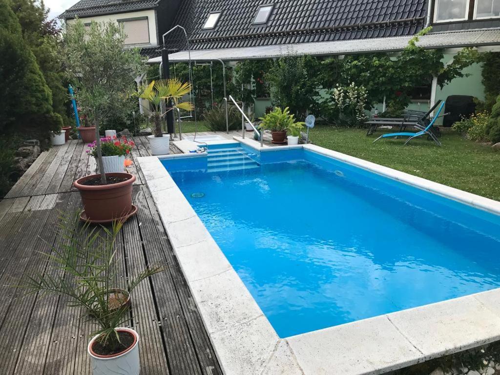 Ferienwohnung Krause Oben Steinthaleben 외부 사진